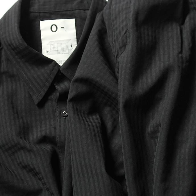 151862809 O-(オー)/ ELBOW SLEEVE SHIRT エルボースリーブシャツ 20S-05 - Black Plaid 02