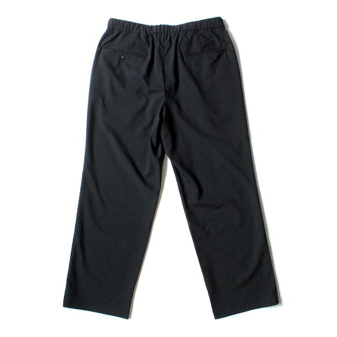 151863057 O-(オー)/ EASY TROUSERS イージートラウザーズ 20S-09 - Black Plaid 02
