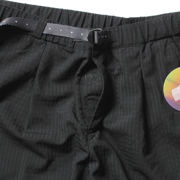 151863057 O-(オー)/ EASY TROUSERS イージートラウザーズ 20S-09 - Black Plaid 02