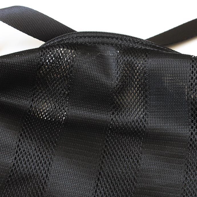 151864074 O-(オー)/ 3D MESH BAG (STRIPE) - S メッシュショルダーバッグ 20S-14 - Black<img class='new_mark_img2' src='//img.shop-pro.jp/img/new/icons47.gif' style='border:none;display:inline;margin:0px;padding:0px;width:auto;' /> 02
