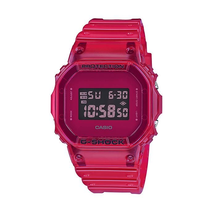 151906989 CASIO G-SHOCK / クリアスケルトンGショック DW-5600SB-4 レッド 02