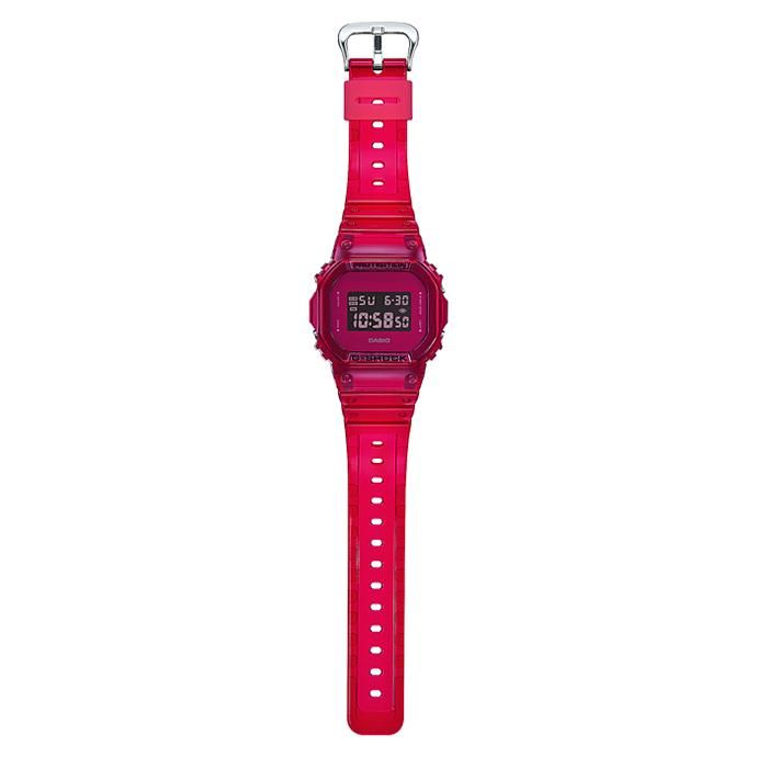 151906989 CASIO G-SHOCK / クリアスケルトンGショック DW-5600SB-4 レッド 02