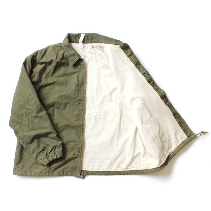 151940354 Hexico / Deformer Coach Jacket Ex. U.S. Army Shelter Half Tent テント素材コーチジャケット - 01 02