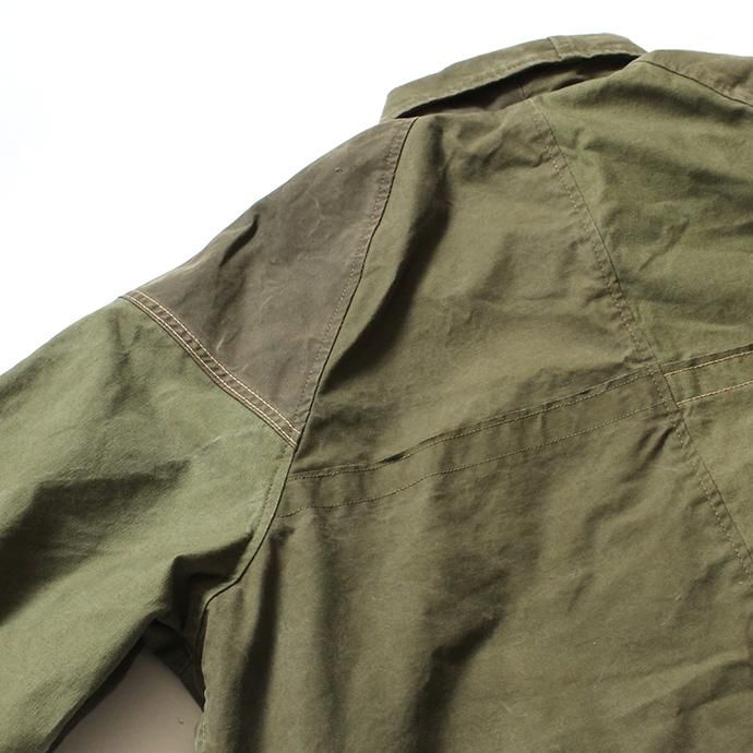 151940354 Hexico / Deformer Coach Jacket Ex. U.S. Army Shelter Half Tent テント素材コーチジャケット - 01 02