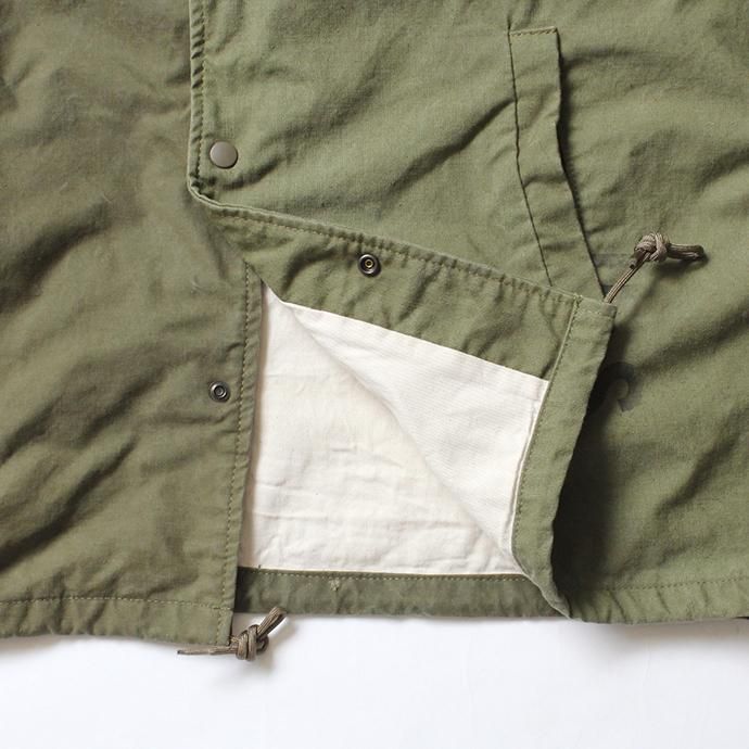 151940354 Hexico / Deformer Coach Jacket Ex. U.S. Army Shelter Half Tent テント素材コーチジャケット - 01 02