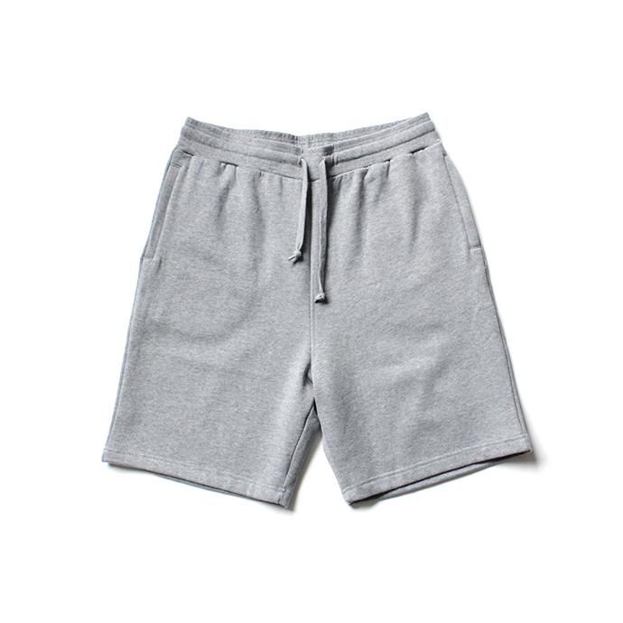 151961689 BEIMAR / Basic Fleece Short FS300 スウェットショーツ - Heather Grey 01