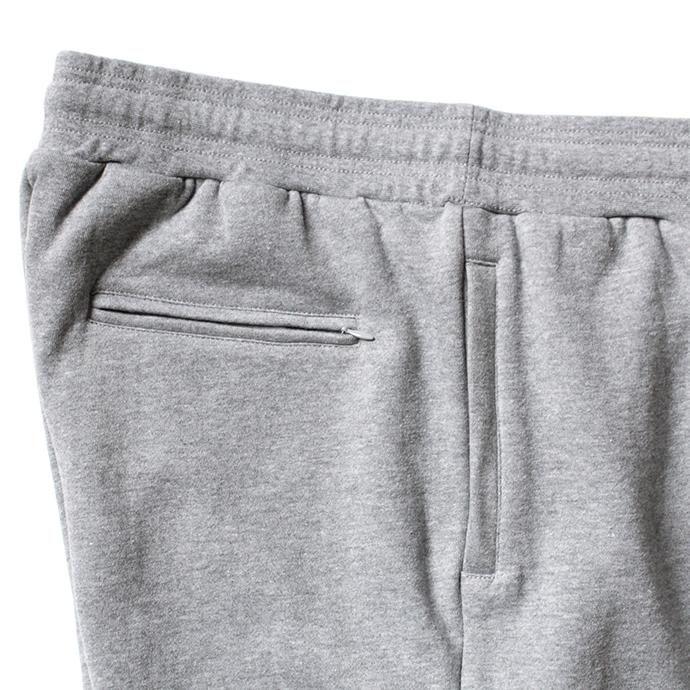 151961689 BEIMAR / Basic Fleece Short FS300 スウェットショーツ - Heather Grey 02
