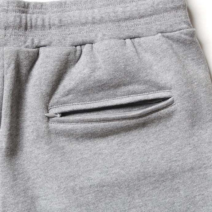 151961689 BEIMAR / Basic Fleece Short FS300 スウェットショーツ - Heather Grey 02
