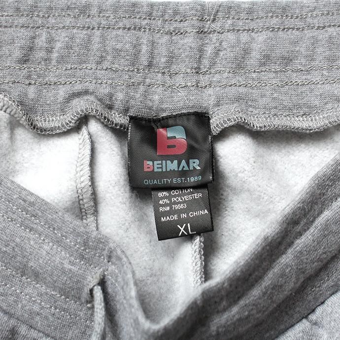 151961689 BEIMAR / Basic Fleece Short FS300 スウェットショーツ - Heather Grey 02