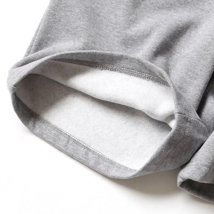151961689 BEIMAR / Basic Fleece Short FS300 スウェットショーツ - Heather Grey 02