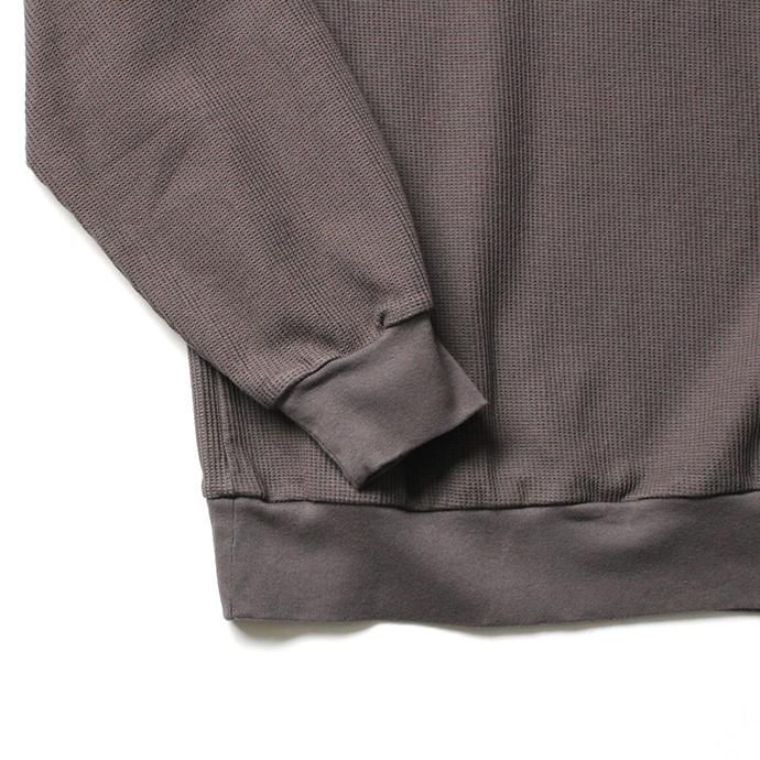 152342691 blurhms ROOTSTOCK / Rough & Smooth Thermal P/O Loose Fit - Dark Grey ROOTS-RKAW19002F20 02