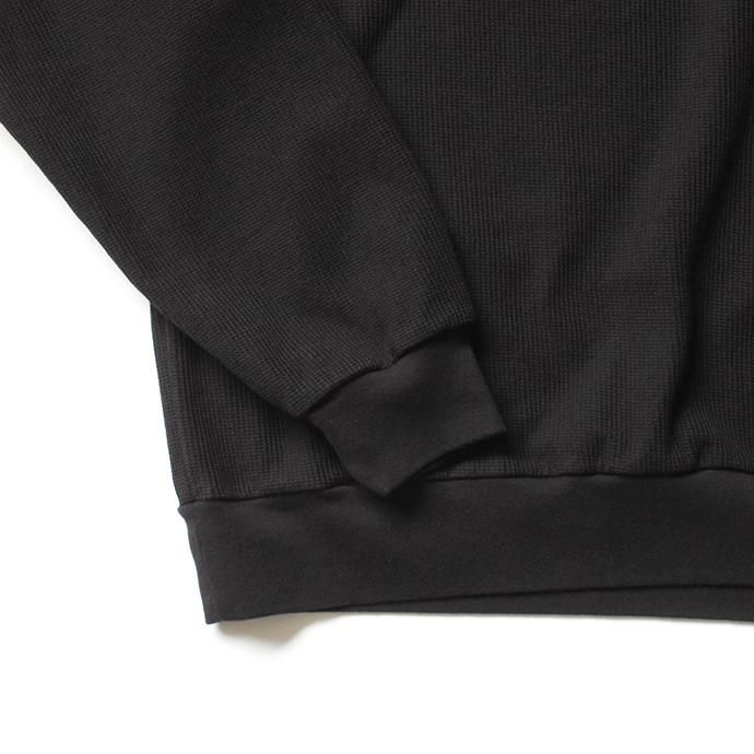 152342699 blurhms ROOTSTOCK / Rough & Smooth Thermal P/O Loose Fit - Black ROOTS-RKAW19002F20 02