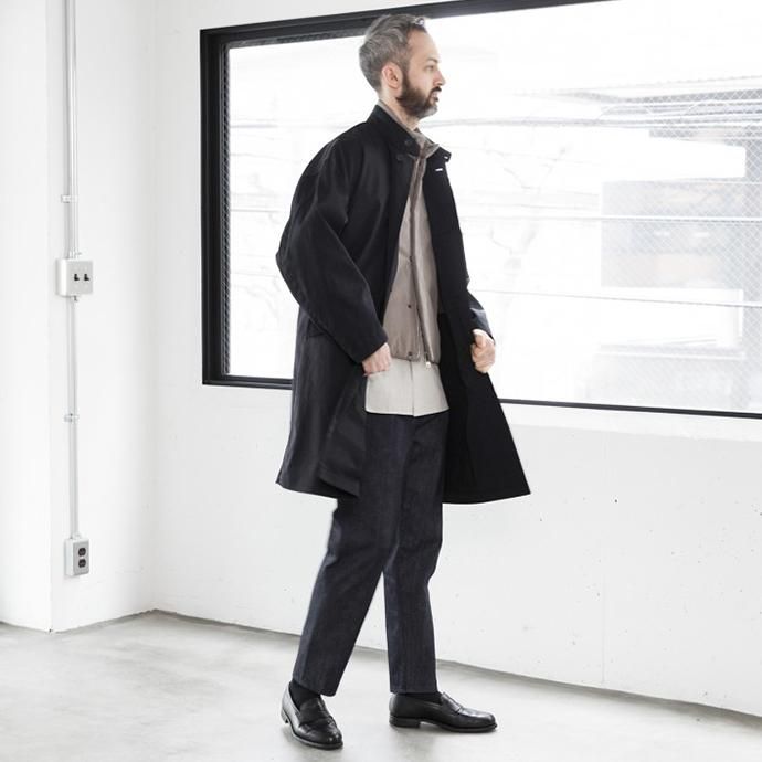152532920 STILL BY HAND / DN0393 ワンタックデニムパンツ - Dark Navy 02
