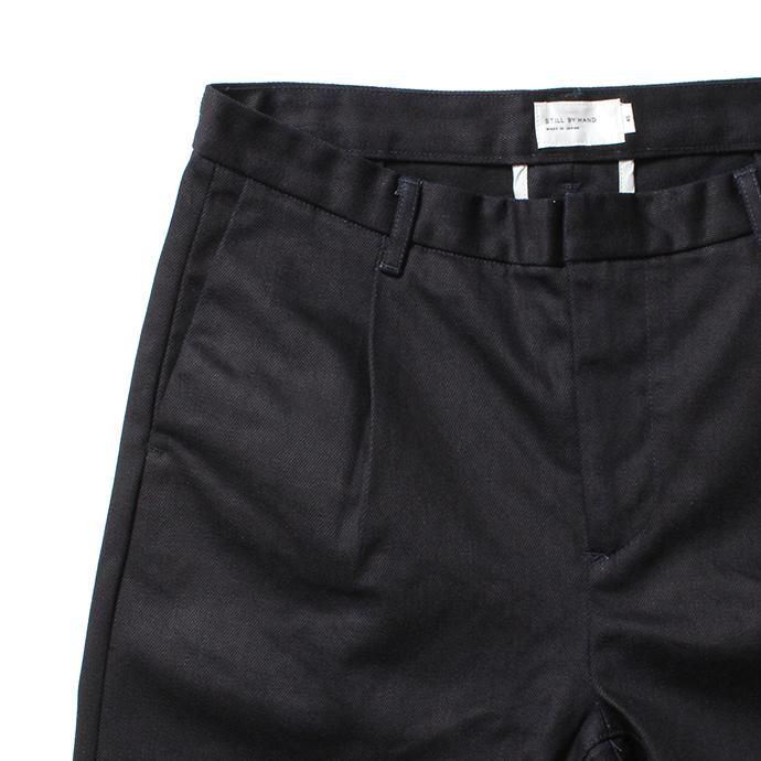 152532920 STILL BY HAND / DN0393 ワンタックデニムパンツ - Dark Navy 02