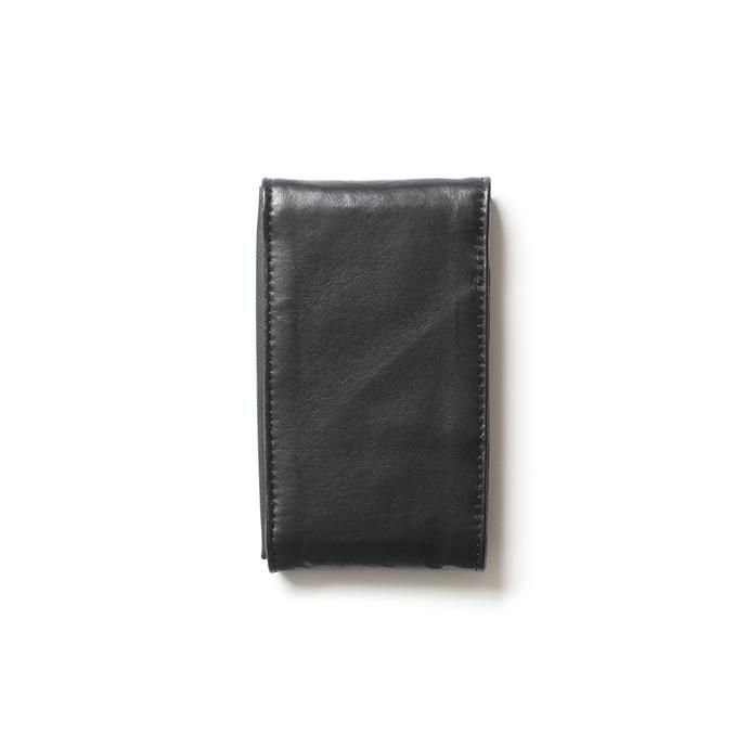 152656786 bagjack / Credit Card Carrier - Black Leather バッグジャック クレジットカードキャリアー ブラックレザー 02