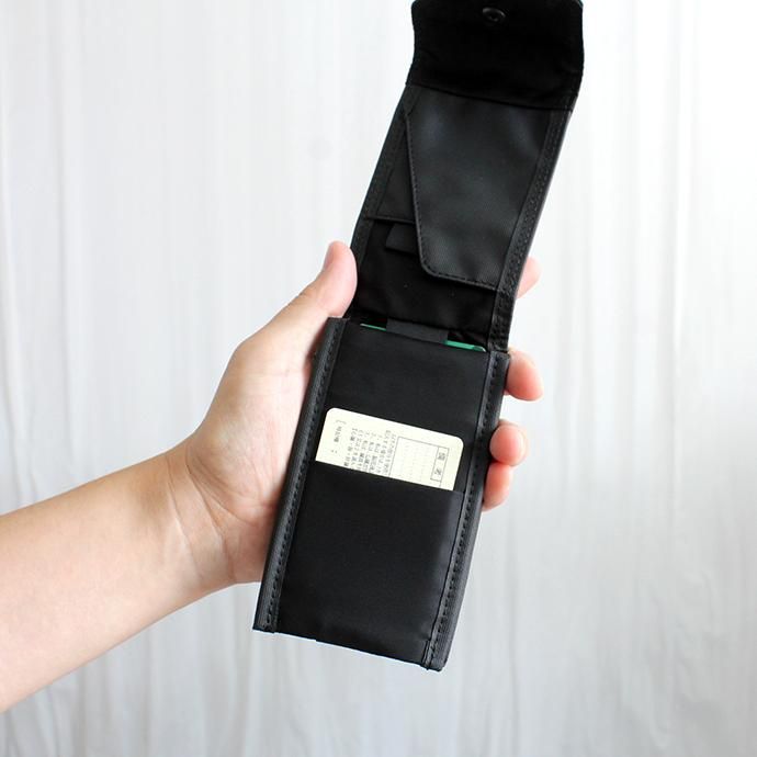 152656786 bagjack / Credit Card Carrier - Black Leather バッグジャック クレジットカードキャリアー ブラックレザー 02