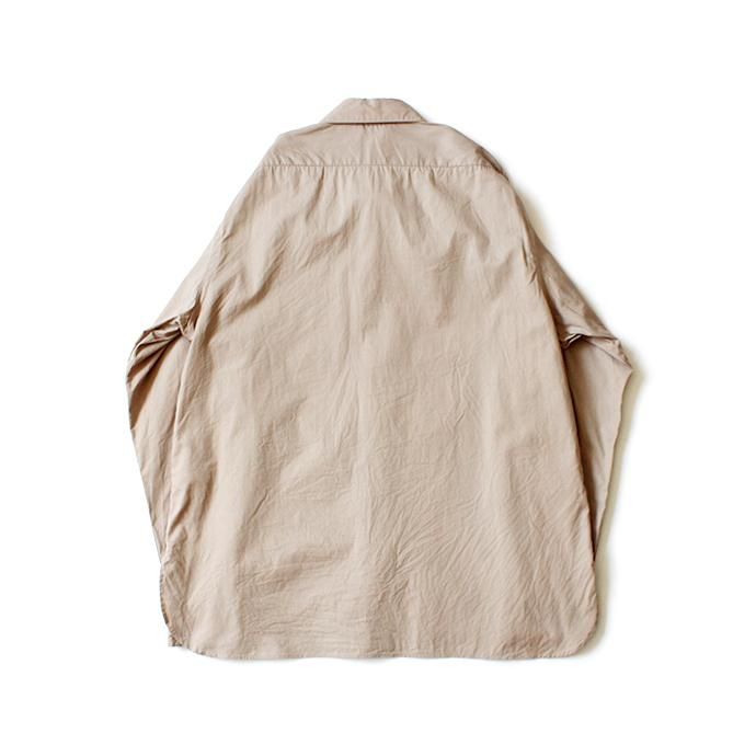 152755309 STILL BY HAND / SH04203 サイロツイル レギュラーカラーシャツ - Beige 02