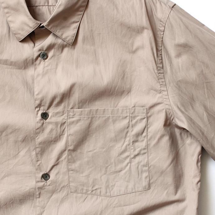 152755309 STILL BY HAND / SH04203 サイロツイル レギュラーカラーシャツ - Beige 02