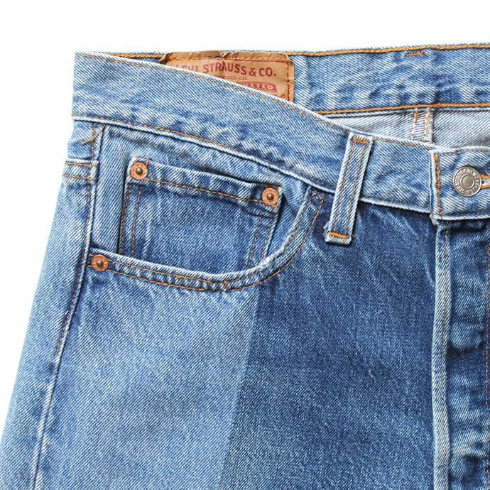152994697 Hexico / Deformer Jeans - Ex. 501 リメイクジーンズ - W33 02