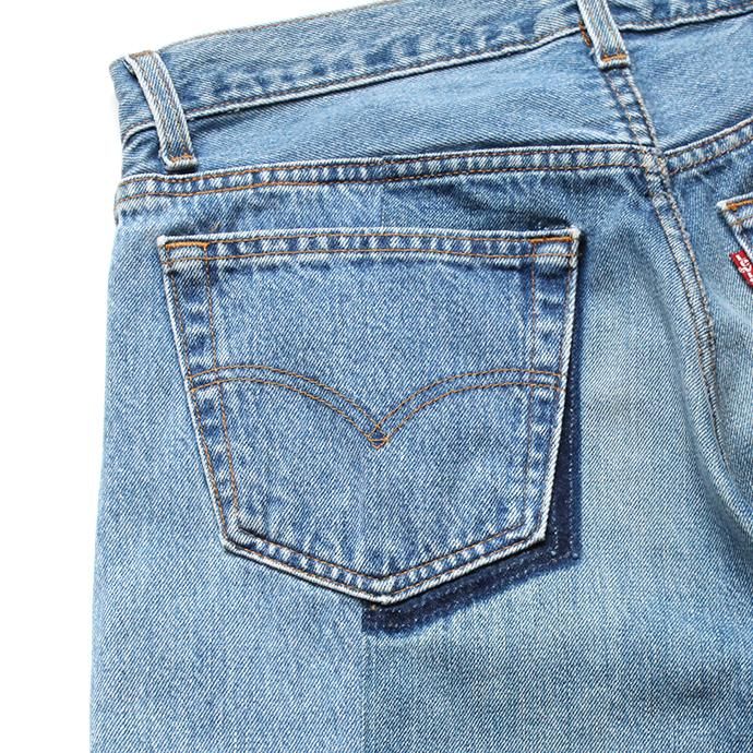 152994697 Hexico / Deformer Jeans - Ex. 501 リメイクジーンズ - W33 02