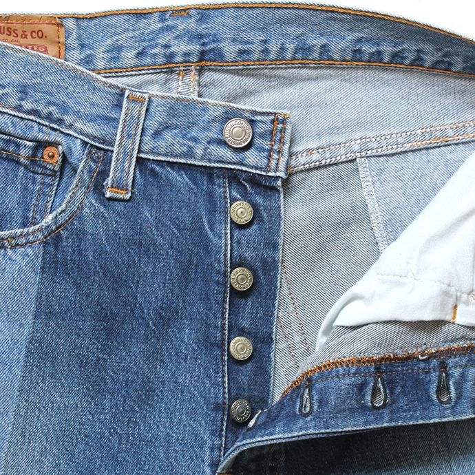 152994697 Hexico / Deformer Jeans - Ex. 501 リメイクジーンズ - W33 02