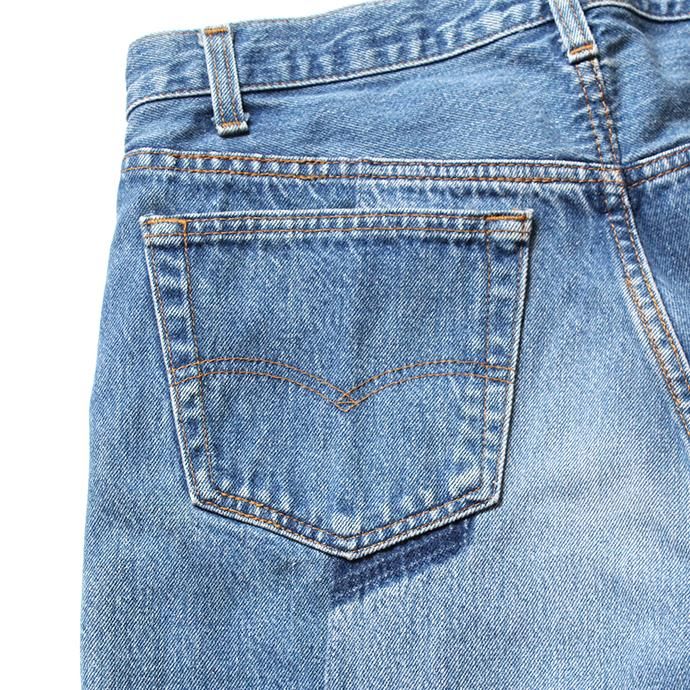 152994709 Hexico / Deformer Jeans - Ex. 501 リメイクジーンズ - W34 02