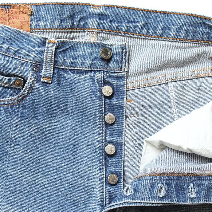 152994709 Hexico / Deformer Jeans - Ex. 501 リメイクジーンズ - W34 02