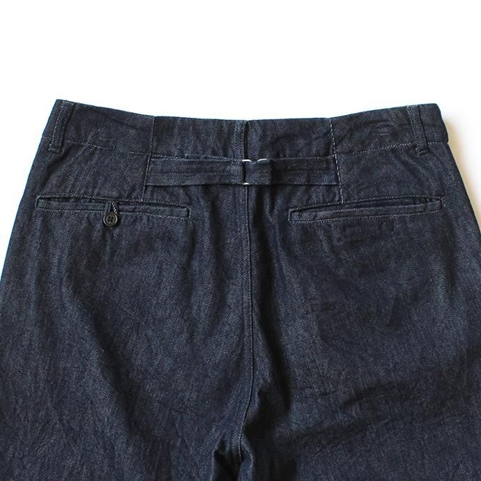 153308017 STILL BY HAND / DN01203 ウール混デニムパンツ - Indigo 02
