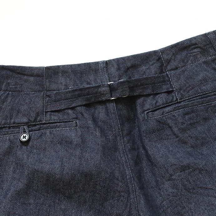 153308017 STILL BY HAND / DN01203 ウール混デニムパンツ - Indigo 02