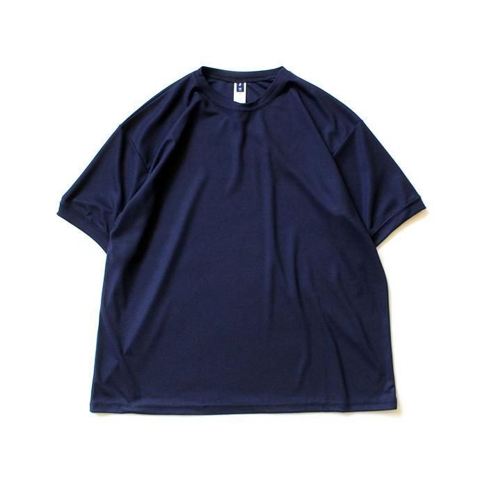 153428337 SMOKE T ONE / Dry Pique Tee ドライ鹿の子Tシャツ - Navy 01