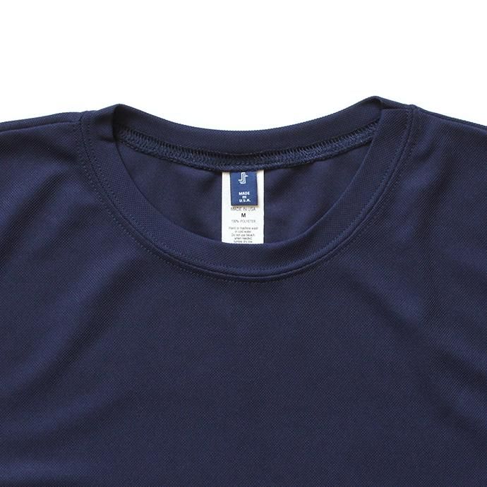 153428337 SMOKE T ONE / Dry Pique Tee ドライ鹿の子Tシャツ - Navy 02