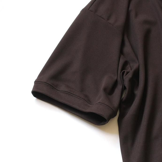 153428399 SMOKE T ONE / Dry Pique Tee ドライ鹿の子Tシャツ - Brown<img class='new_mark_img2' src='//img.shop-pro.jp/img/new/icons47.gif' style='border:none;display:inline;margin:0px;padding:0px;width:auto;' /> 02