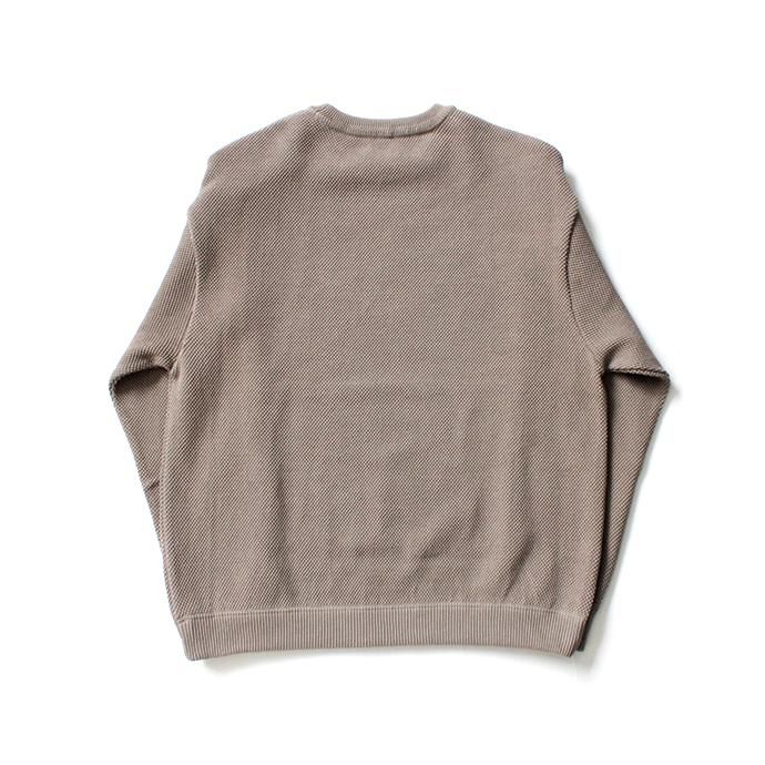 153610016 crepuscule / 2003-001 Moss stitch L/S sweat - Gray 鹿の子編みクルーネックプルオーバー グレー<img class='new_mark_img2' src='//img.shop-pro.jp/img/new/icons47.gif' style='border:none;display:inline;margin:0px;padding:0px;width:auto;' /> 02