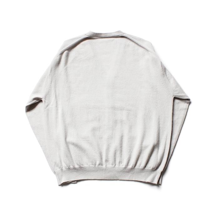 153686661 crepuscule / 2003-010 Cashmere cardigan - White カシミアニットカーディガン ホワイト 02