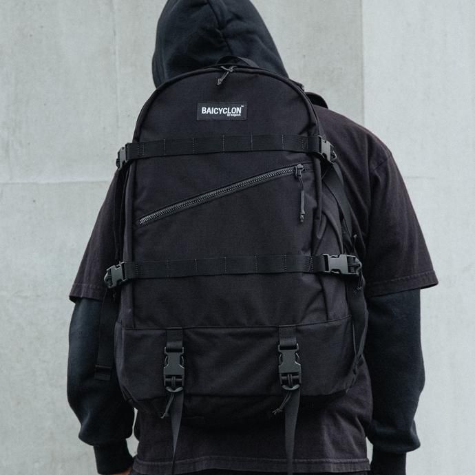 153795786 BAICYCLON by bagjack / BCL-02 - Black バイシクロンバイバッグジャック バックパック ブラック 02