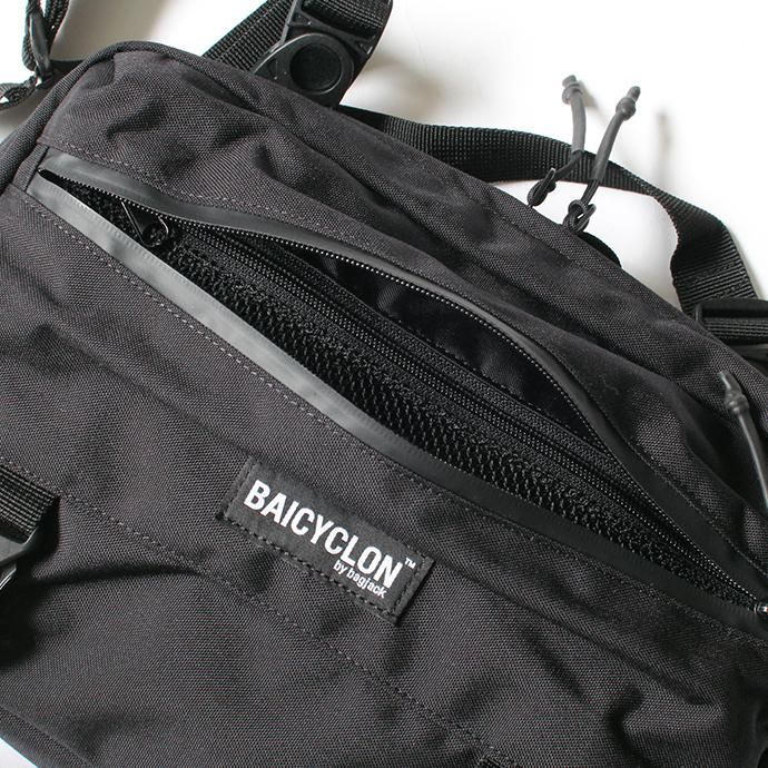 153795930 BAICYCLON by bagjack / BCL-04 - Black バイシクロンバイバッグジャック ミニショルダーバッグ ブラック 02