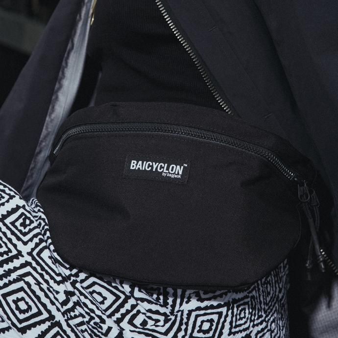 153796011 BAICYCLON by bagjack / BCL-05 - Black バイシクロンバイバッグジャック ヒップバッグ ブラック 02
