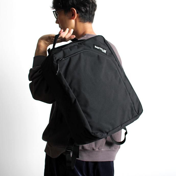 153796089 BAICYCLON by bagjack / BCL-06 - Black バイシクロンバイバッグジャック 3wayトラベラー ブラック 02