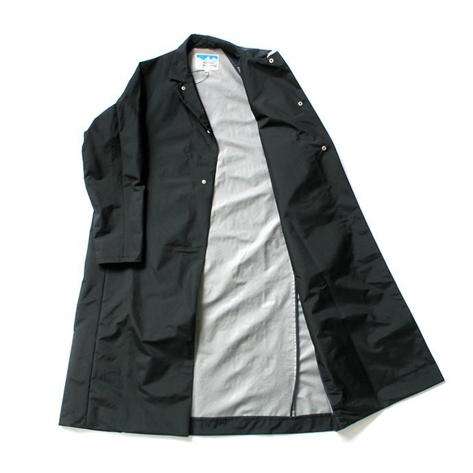 153905117 Powderhorn Mountaineering / P.H. M. LONG COAT 3Lナイロン シェルコート PH20FW-002 - Black 02