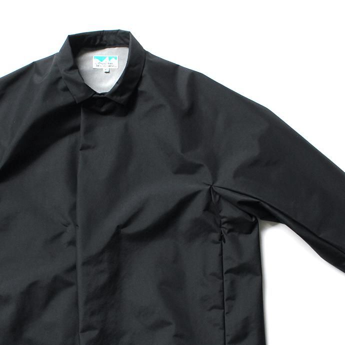 153905117 Powderhorn Mountaineering / P.H. M. LONG COAT 3Lナイロン シェルコート PH20FW-002 - Black 02