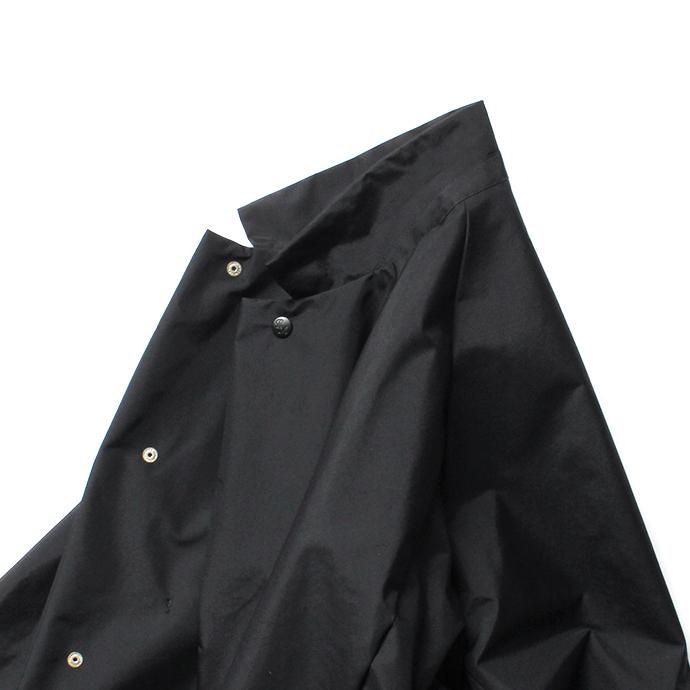 153905117 Powderhorn Mountaineering / P.H. M. LONG COAT 3Lナイロン シェルコート PH20FW-002 - Black 02