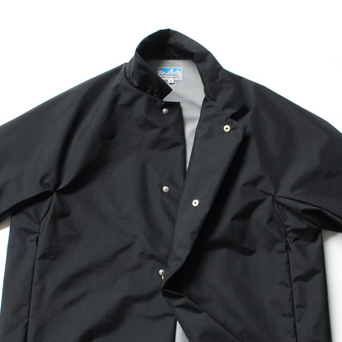 153905117 Powderhorn Mountaineering / P.H. M. LONG COAT 3Lナイロン シェルコート PH20FW-002 - Black 02