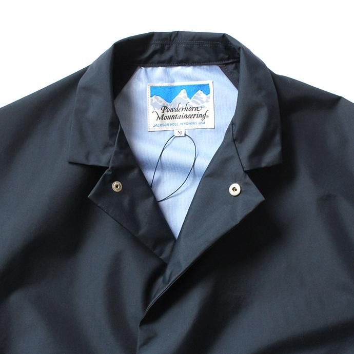 153905168 Powderhorn Mountaineering / P.H. M. LONG COAT 3Lナイロン シェルコート PH20FW-002 - Navy 02