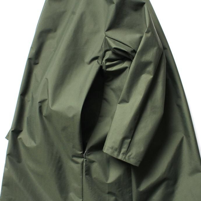 153905227 Powderhorn Mountaineering / P.H. M. LONG COAT 3Lナイロン シェルコート PH20FW-002 - Olive 02