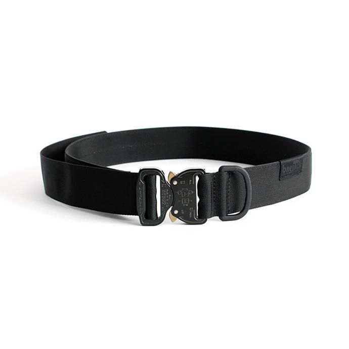 153923986 bagjack / NXL Belt 40mm M - Black バッグジャック ネクストレベル ベルト ブラック/ブラック 01