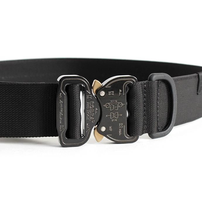 153923986 bagjack / NXL Belt 40mm M - Black バッグジャック ネクストレベル ベルト ブラック/ブラック 02