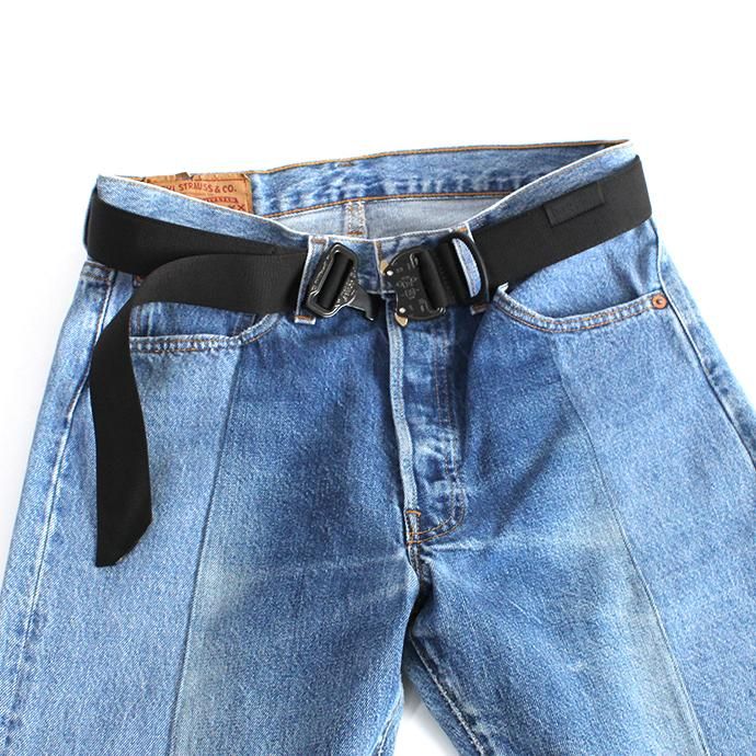 153923986 bagjack / NXL Belt 40mm M - Black バッグジャック ネクストレベル ベルト ブラック/ブラック 02