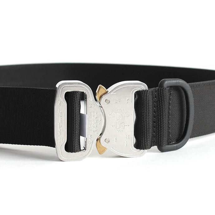 153924009 bagjack / NXL Belt 40mm M - Black/Polished バッグジャック ネクストレベル ベルト ブラック/シルバー 02