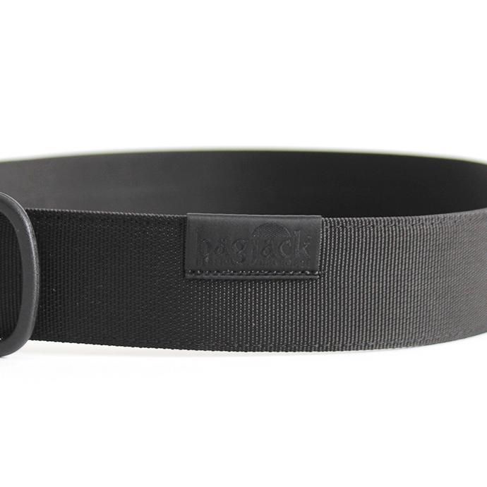 153924009 bagjack / NXL Belt 40mm M - Black/Polished バッグジャック ネクストレベル ベルト ブラック/シルバー 02
