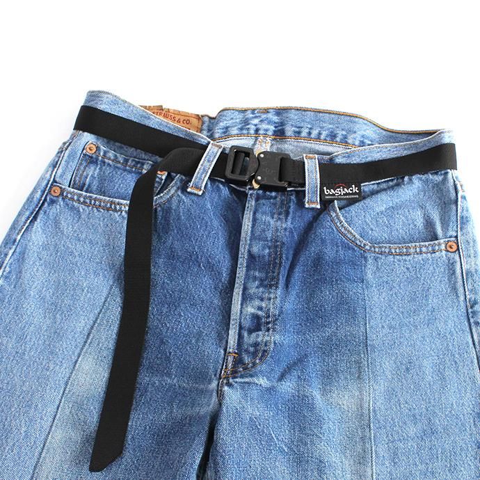 153924199 bagjack / Belt 25mm - Black Cobra バッグジャック ベルト ブラック/ブラック<img class='new_mark_img2' src='//img.shop-pro.jp/img/new/icons47.gif' style='border:none;display:inline;margin:0px;padding:0px;width:auto;' /> 02